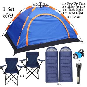 Full Camping Set For 2 - Image 1