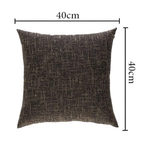 Faux Linen Toss Soft Throw Cushion Case for Couch SB61 - Image 2