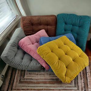 Velvet Pillow Decorative Square Soft Solid Cushion #SP017