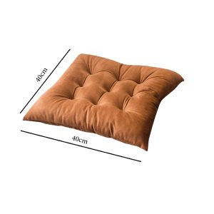 Velvet Fabric Chair Cushions 40 x 40 cm Pillow  with Soft Laces Sp100 - Image 4