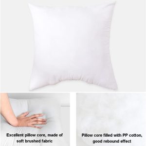 Velvet Pillow Decorative Square Soft Solid Cushion SB032 - Image 3