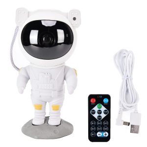 Galaxy Star Laser Projector Night Light Rechargeable with Remote Control and 360°Adjustable - Image 2