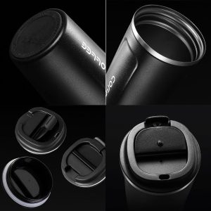 Travel Double Wall Vacuum Stainless Steel Coffee Cup - Image 5