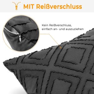 Soft Soild Decorative Square Throw Pillow HK002 - Image 7