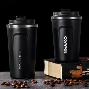 Travel Double Wall Vacuum Stainless Steel Coffee Cup - Image 2