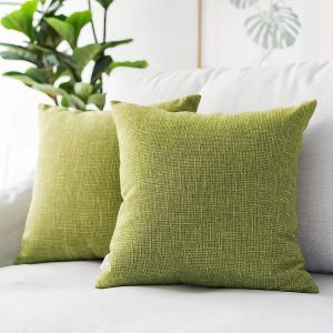 Faux Linen Toss Soft Throw Cushion Case for Couch SB61 - Image 5