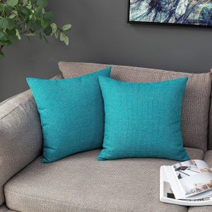 Faux Linen Toss Soft Throw Cushion Case for Couch SB61 - Image 6