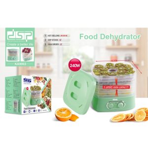 DSP KA9003, Food Dehydrator 240W - Image 2