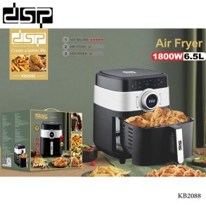 DSP Kb2088, Electric Air Fryer 1800W-6.5Ltr - Image 3