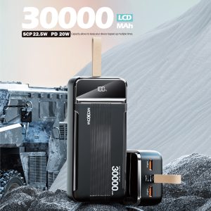 MOXOM MX-PB60 22.5w Super Fast charger Giant LCD 30000mAh Power Bank - Image 4
