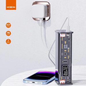 MOXOM MX-PB86 Transparent  Power Bank 20000 mAh PD20W+QC3.0 (22.5W) - Image 3