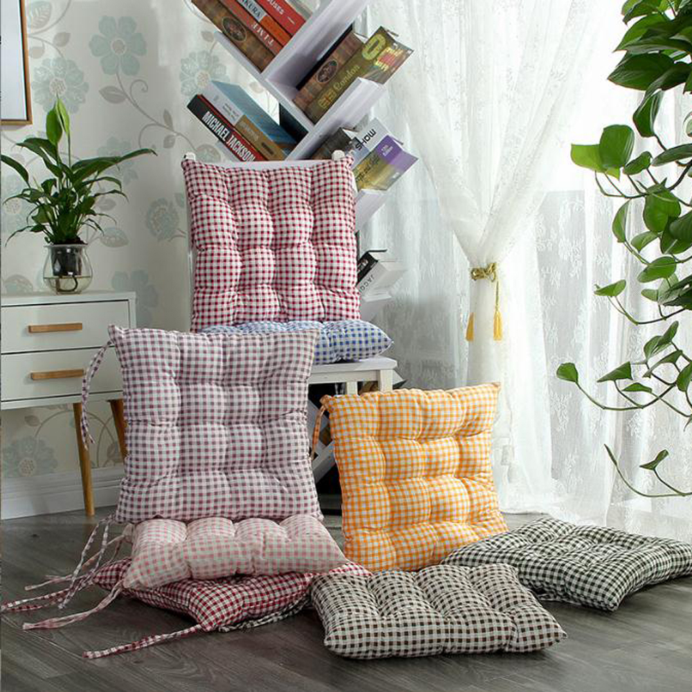 Cotton best sale chair cushions