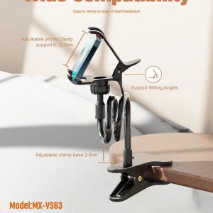 Moxom MX-VS63 Overhead Phone Mount Stand 75cm - Image 4