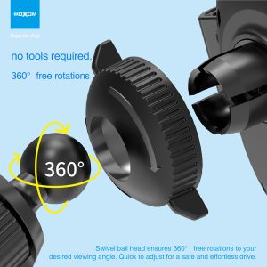 Moxom MX-VS84 Wireless Charging Vent Phone Holder 15W - Image 3