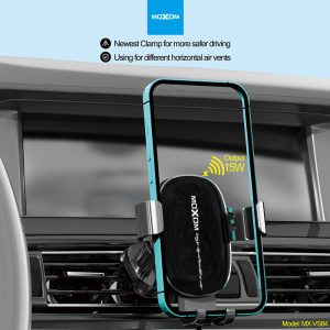 Moxom MX-VS84 Wireless Charging Vent Phone Holder 15W - Image 6