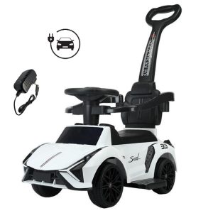 Battery Charger Baby Ride On Car for Kids,Push Car for Kids with Music LB-616A - Image 5