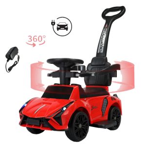 Battery Charger Baby Ride On Car for Kids,Push Car for Kids with Music LB-616A - Image 1
