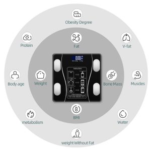 180Kg Max Weight Bluetooth Digital  Weight - Image 3