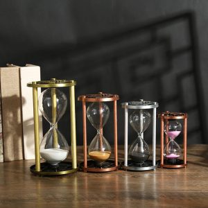 Paris Metal Hourglass Sand Timer - Image 3