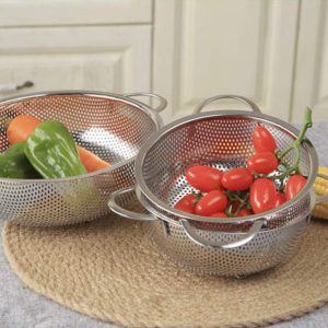 Vegetable Strainer Stainless Steel Colander with Handle - Image 6