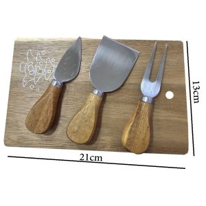 Luxury Unique Charcuterie Boards Thick with Knife Set - Image 5