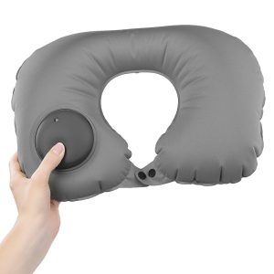 PMF U-Shaped Travel neck pillow, integrated air pump - Image 4