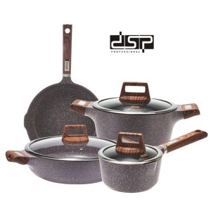 7 PCS DSP DELUXE NON-STICK MULTI-COOKWARE SET CA005-S02 - Image 3
