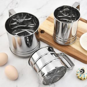 Baking Flour Sifter 2 Size Available - Image 6