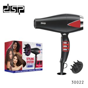 DSP 30022, Professional Hair Dryer, Cold Shot Button - Image 1