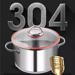 5PCS DSP STAINLESS STEEL COOKWARE SET CS003-S01 - Image 4