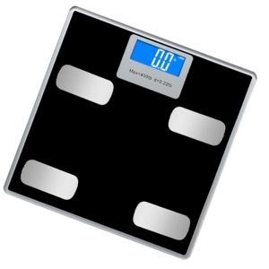 Body fat electric scales of via your phone measure your fat, water, muscle, bone mass - Image 3