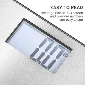 Stainless Steel  Body Weight Bathroom Weighing Scale - Image 5