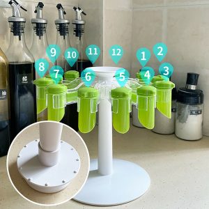 Rotating Spice Organizer Gripper Condiment Clips - Image 6