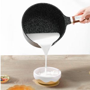 DSP 16cm Toughened Non-Stick Sauce Pan CA005-A16-Black - Image 5
