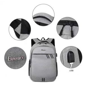 Water Resistant Travel Laptop Backpack with USB Charging Port - Image 7