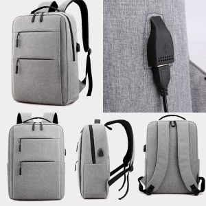 Laptop Travel Backpack With Usb Charging Port - Image 8