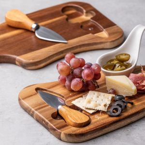Luxury Unique Charcuterie Boards Thick with Knife - Image 2