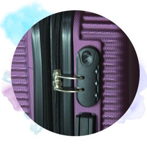 AtoZ Traveler, Luggage Set of 2 #862 Double Zipper - Image 4