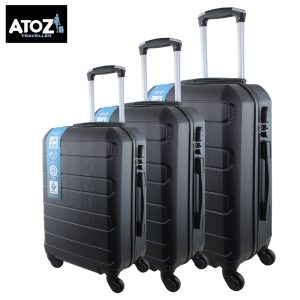 AtoZ Traveler, Luggage Set of 3 #869 With Matching Color Accessories - Image 4