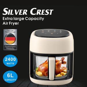 Silvercrest QF-306B1, Air Fryer 6.0L 2400W - Image 2