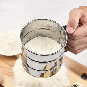 Baking Flour Sifter 2 Size Available - Image 2
