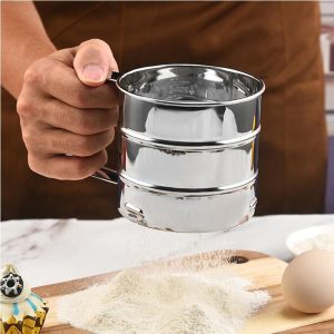 Baking Flour Sifter 2 Size Available - Image 3