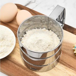 Baking Flour Sifter 2 Size Available - Image 4