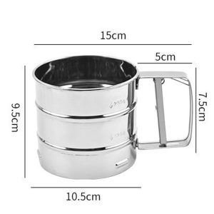 Baking Flour Sifter 2 Size Available - Image 7