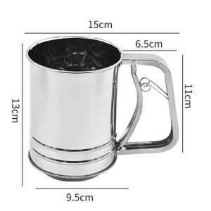 Baking Flour Sifter 2 Size Available - Image 8