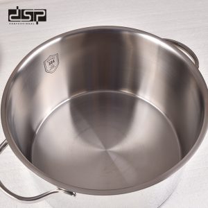 8 Pcs Dsp Deluxe Stainless Steel Casserole Cookware Set Cs003-s02 - Image 3