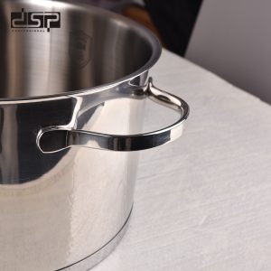 8 Pcs Dsp Deluxe Stainless Steel Casserole Cookware Set Cs003-s02 - Image 4