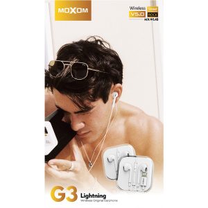 Moxom MX-WL48 G3 Lightning Earphone with Microphone - Image 4