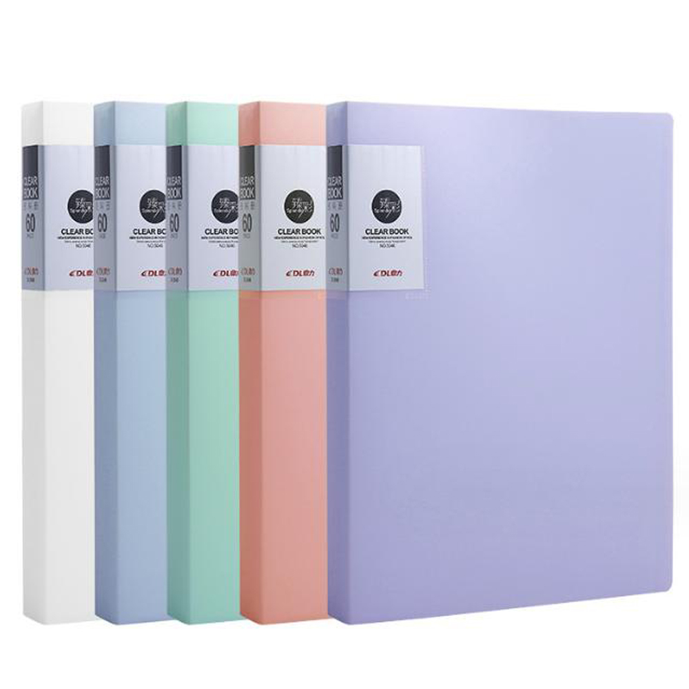 A4 60-Pages Clear Storage Book - TezkarShop Official Website