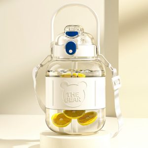 1000ML Kids School Water Bottle With Mobile Holder - Image 6